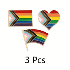 Rainbow Series Enamel Pin Metal Badge Backpack Clothing Accessories
