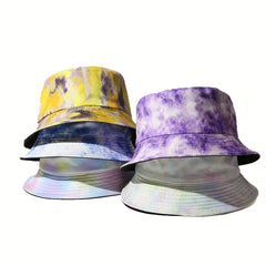 Gradient Sunshade Bucket Hat For Men Women Daily Shopping Party