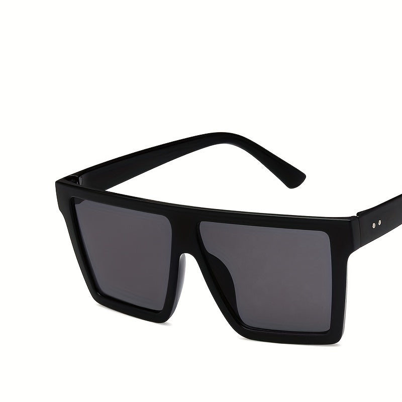 Oversized Square Frame Sunglasses Beach UV400