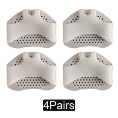 4 Pairs Soft Forefoot Cushion Pads Silicone High Heel Insoles