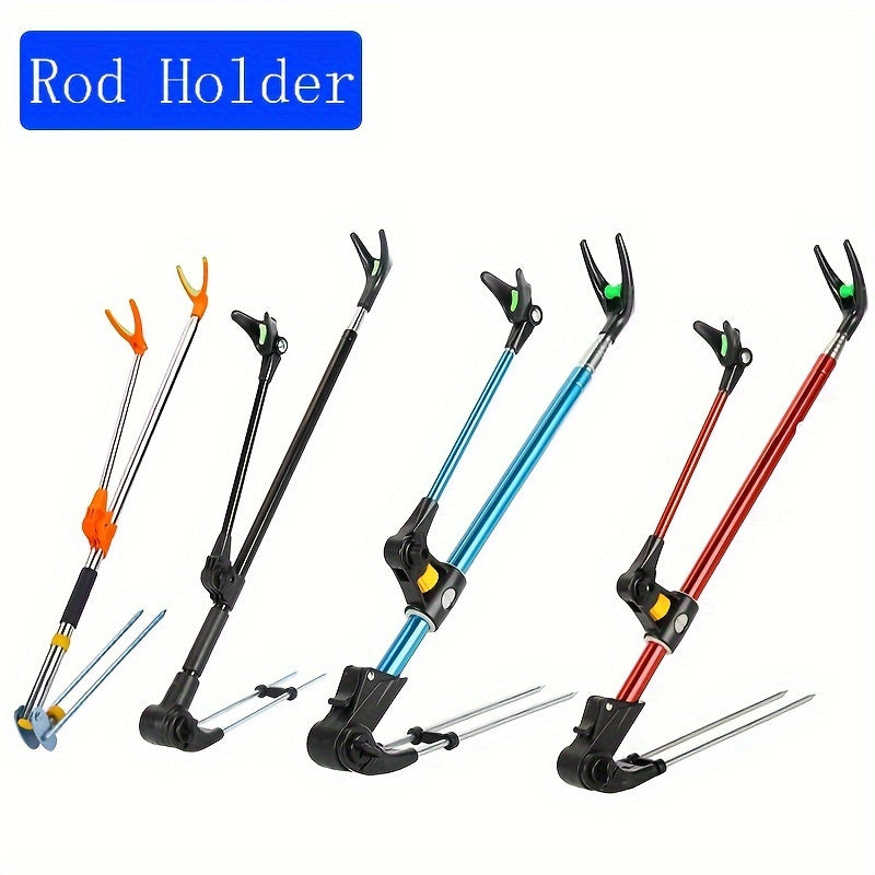 Stainless Steel Fishing Rod Holder, 180 Degree Adjustable Rod Rest