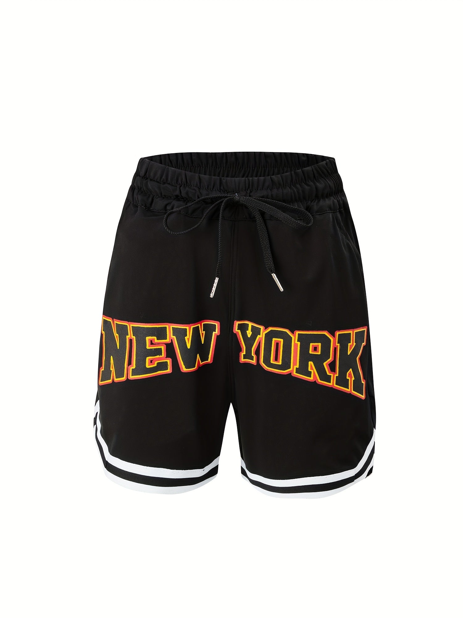 Boys Gym Workout Number Print Shorts Quick Dry Lightweight Athletic