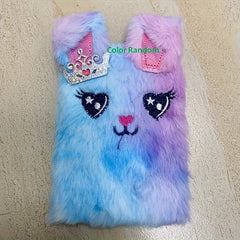 Cartoon Bunny Plush Notebook