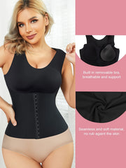 Seamless Tummy Control Tank Top Slimmer Underwear Shapewear