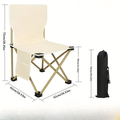 Portable Folding Chair for Outdoor Fishing Camping Picnic