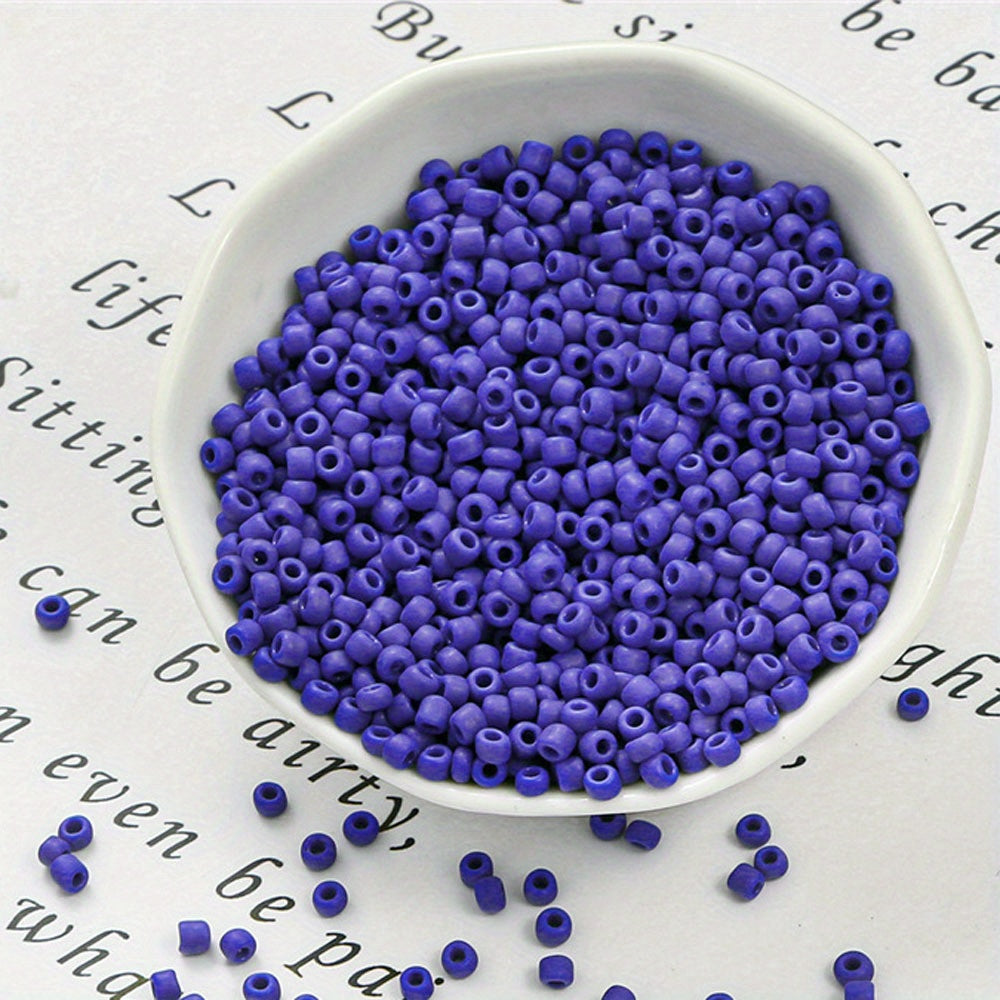 690pcs Solid Matte Rice Beads Jewelry Making