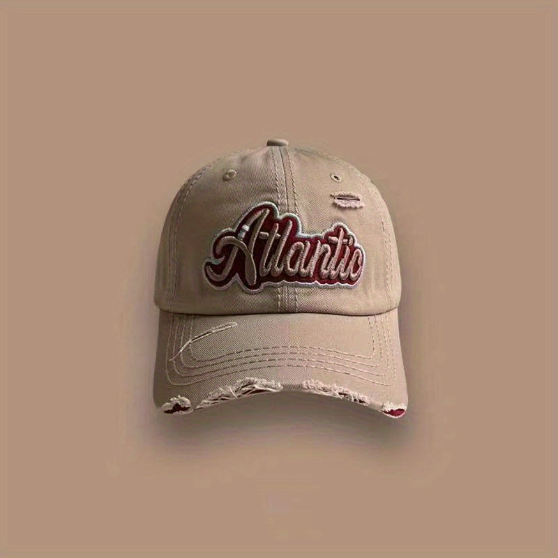 3D Embroidery Letters Baseball Cap Soft Top Hat