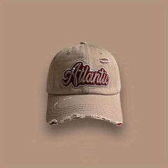 3D Embroidery Letters Baseball Cap Soft Top Hat