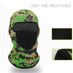 Ice Silk Printed Hat Outdoor Cycling Breathable Head Cover Hat