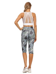 Women's High Waist Camo Yoga Leggings