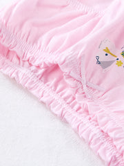 Girls Mini Cartoon Animal Graphic Shortie Brief Soft Cotton Underwear