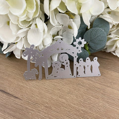 Jesus Birthday Metal Cutting Dies Stencils For Scrapbooking Cards