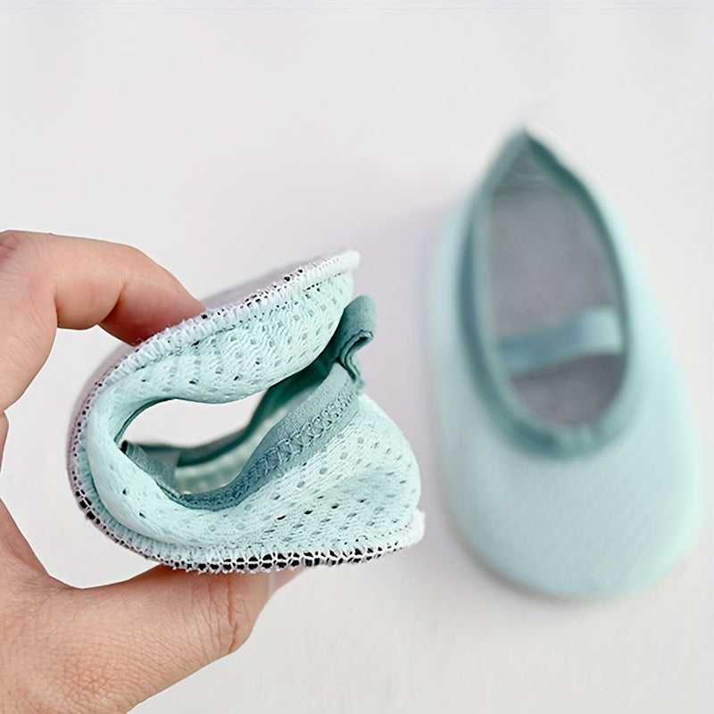 2pairs Baby Girls Kids Non-slip Floor Socks Comfy Shoes Toddlers Children Socks