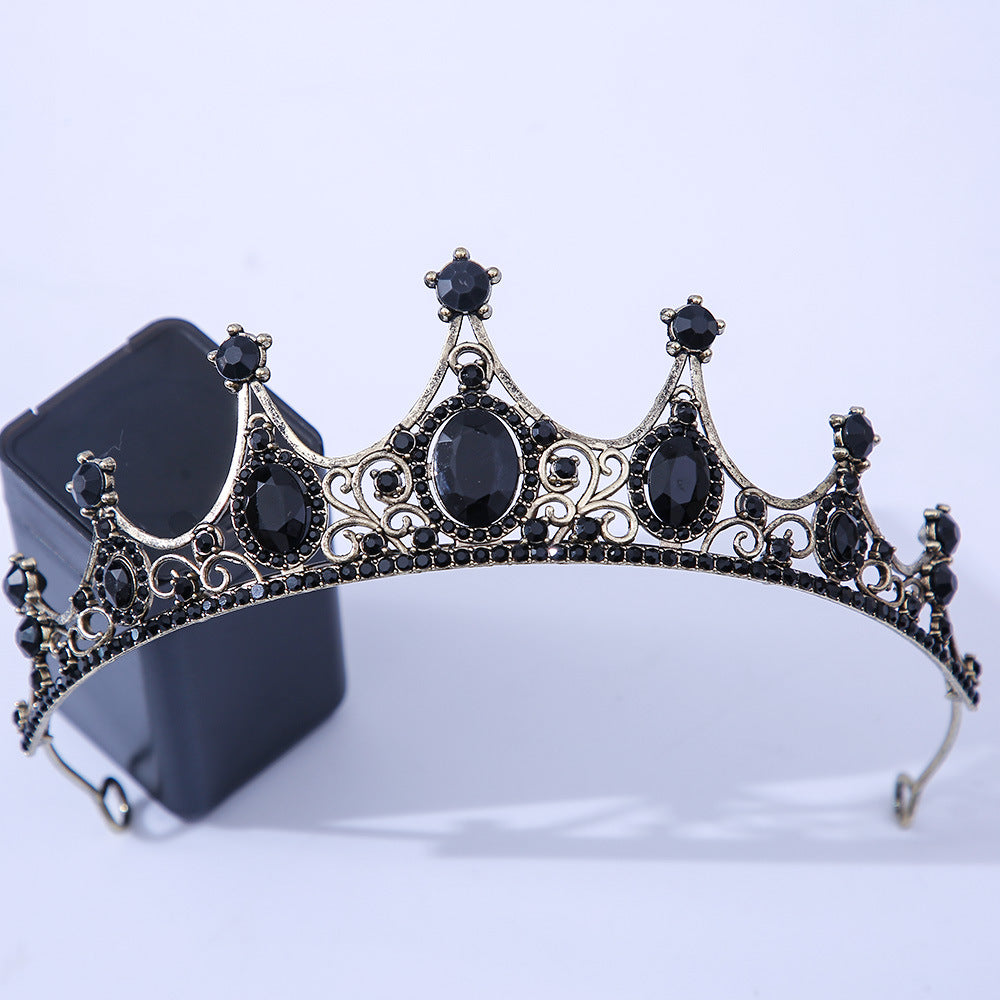 Vintage Wedding Crown Bridal Tiara Rhinestone Crystal Princess Hair Accessories