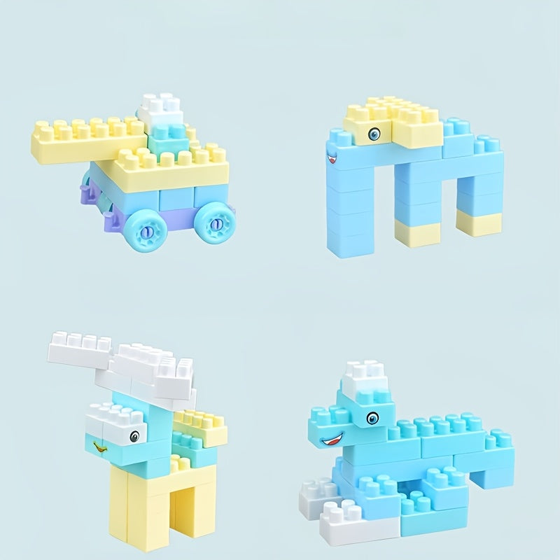 Macaron Colors Building Blocks Toy for Brain Development