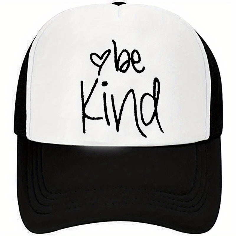 Be Kind Baseball Cap Unisex Style Full Seasonal Outdoor Travel Hat