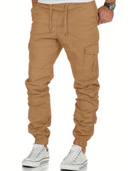 Men's Cargo Pants Relaxed Fit Drawstring Jogger