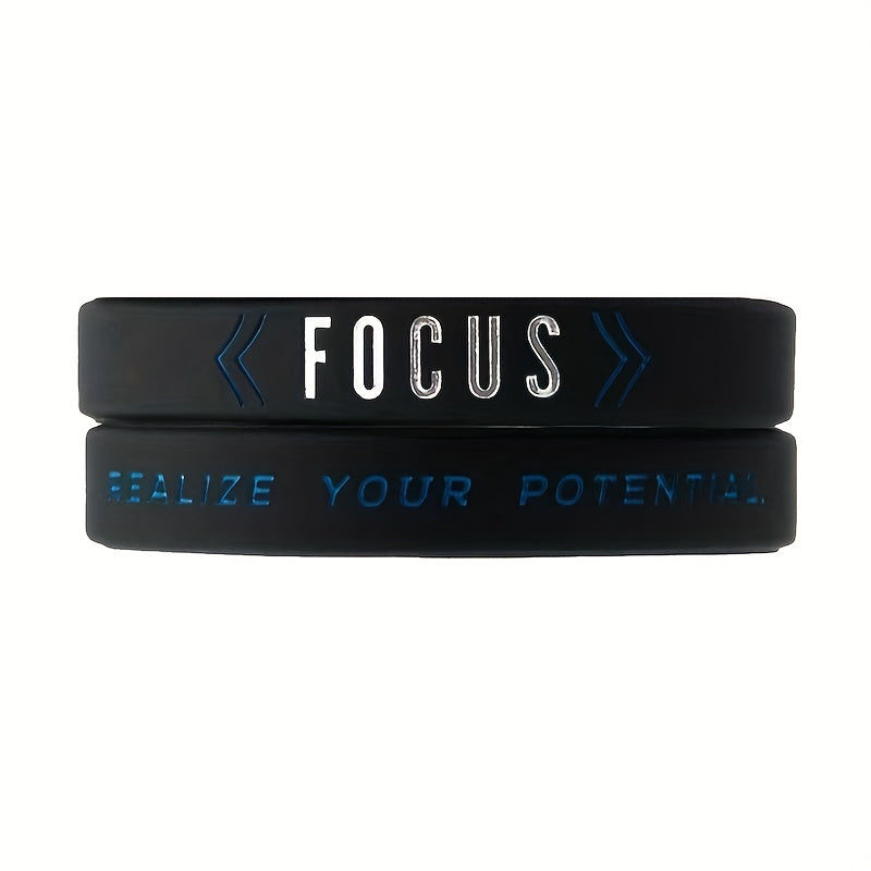 Motivational Silicone Bracelet Inspirational Quotes Wristband