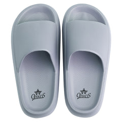 Men's Comfort Slide Slippers Cushioned Indoor Outdoor Grey