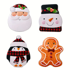 Christmas Candy Box Gingerbread Man Biscuit Box