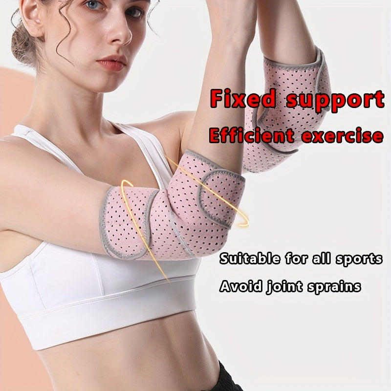 Open Elbow Protector Dual Strap Adjustable Elasticity Waterproof OK Fabric