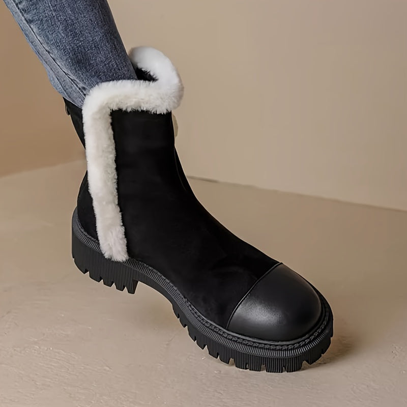 Winter Plush Snow Boots Anti Slip Warm Boots Women's