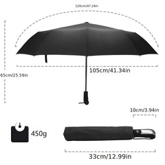 High Carbon Stormproof Folding Umbrella