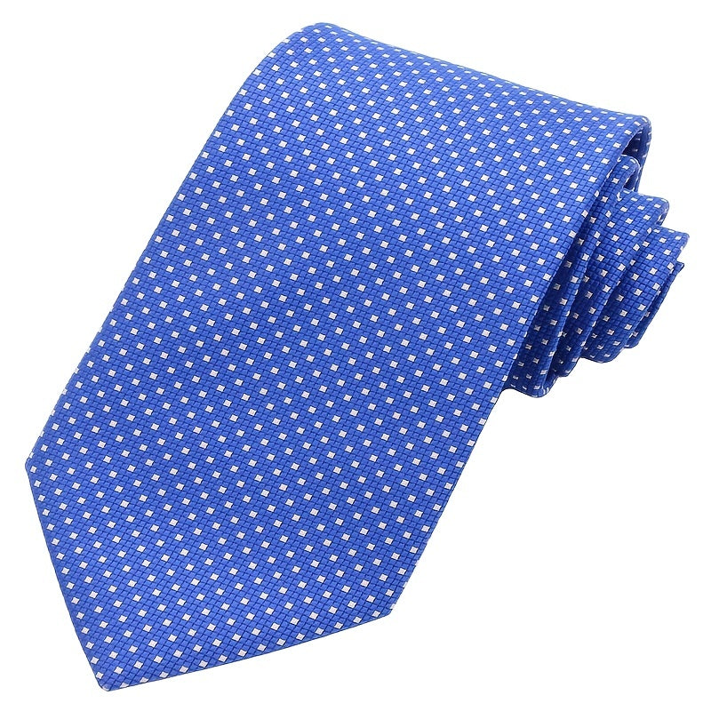 Men's Necktie Classic Small Checks Tie 3 6 Inch