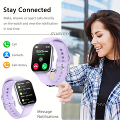 Synwoo Smart Watch for Women&Men - Fitness Tracker Watches with Sleep Monitoring