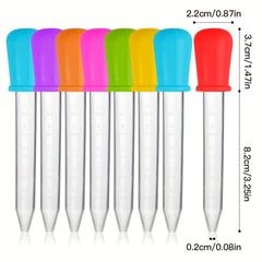 5ml Silicone Plastic Pipette Dropper for Feeding Medicine