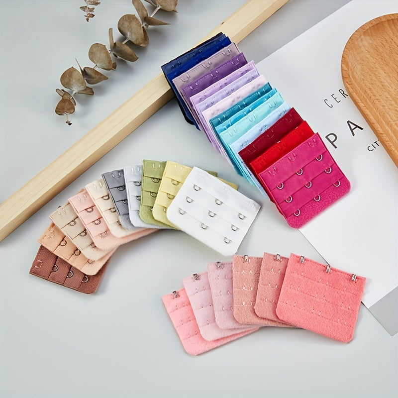 10 Pcs Bra Strap Extenders Adjustable Comfort For Braless Look