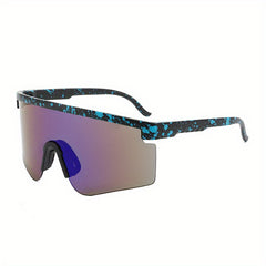 Outdoor Large Frame Men's Sunglasses Sunshade Sports Cycling Running Sunglasses