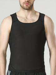 Men's Sauna Sweat Workout Tanktop Body Shaper