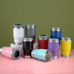304 Stainless Steel Cooling Jar 14oz Vacuum Water Bottle Tumbler