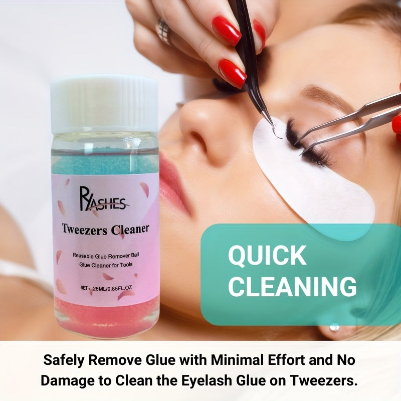 Eyelash Glue Cleaner Tool - Tweezers Cleaner Glue Remover