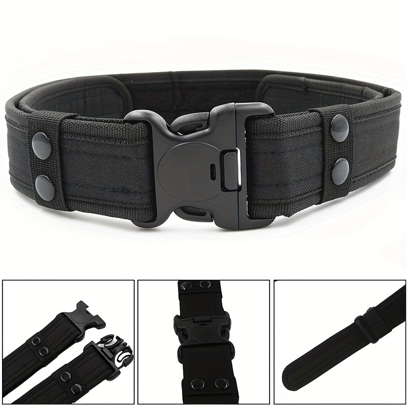 Men's Military Tactical Belt - Camouflage Adjustable Heavy Duty Combat