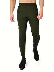Men's Quick Dry Athletic Trousers, Lightweight Joggers for Gym Workout