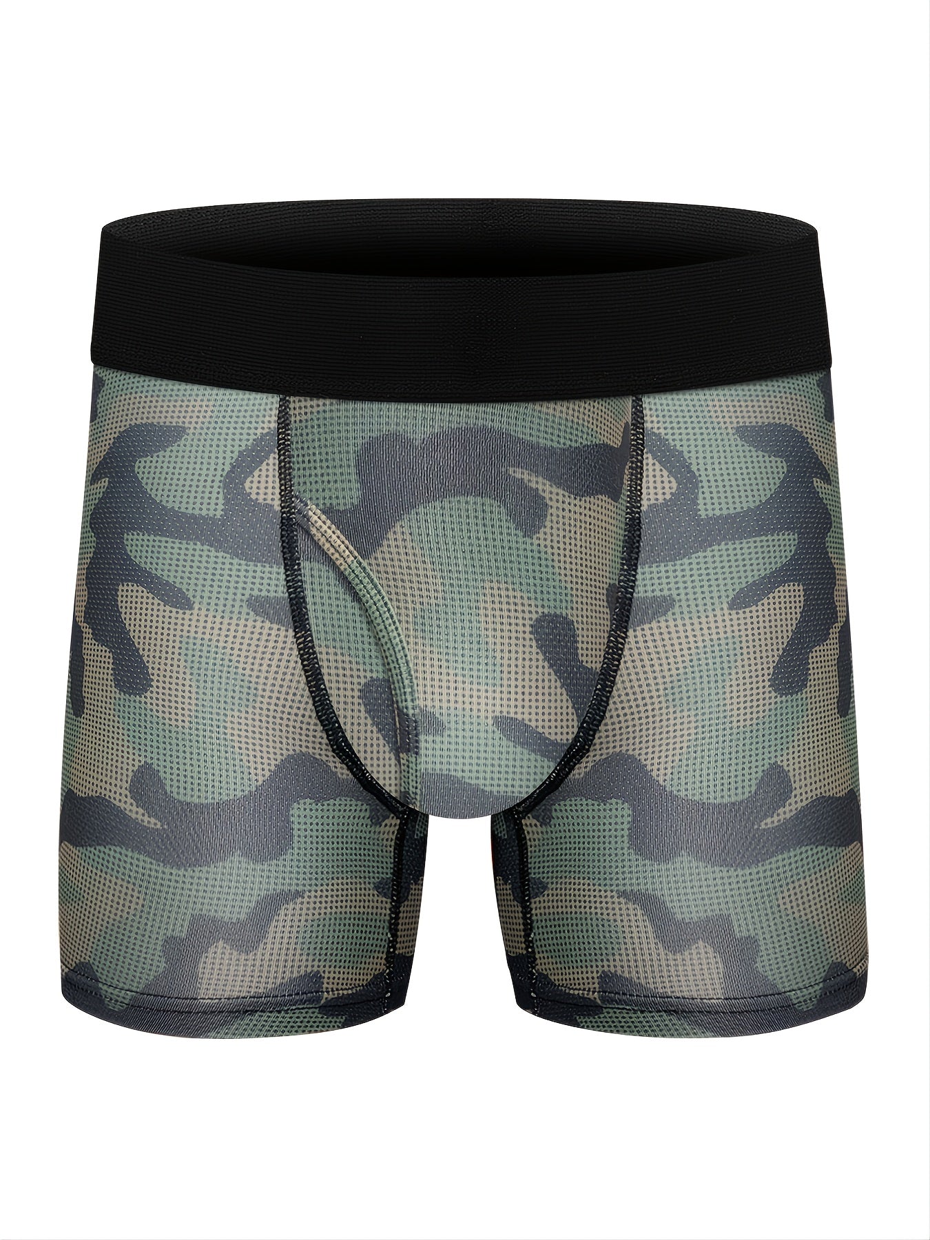 5pcs Boys Camo Boxer Briefs Soft Comfortable Kids Underwear