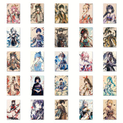 50pcs Cartoon Graffiti Stickers for Laptop Helmet Water Cup Waterproof