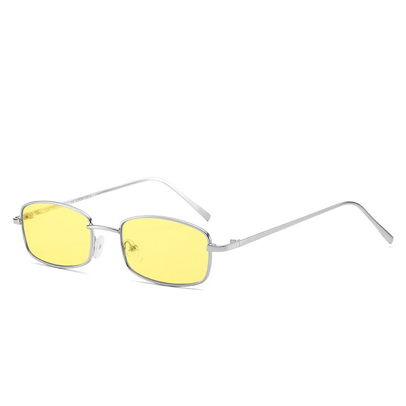 Vintage Small Frame Square Sunglasses For Women Sun Protection