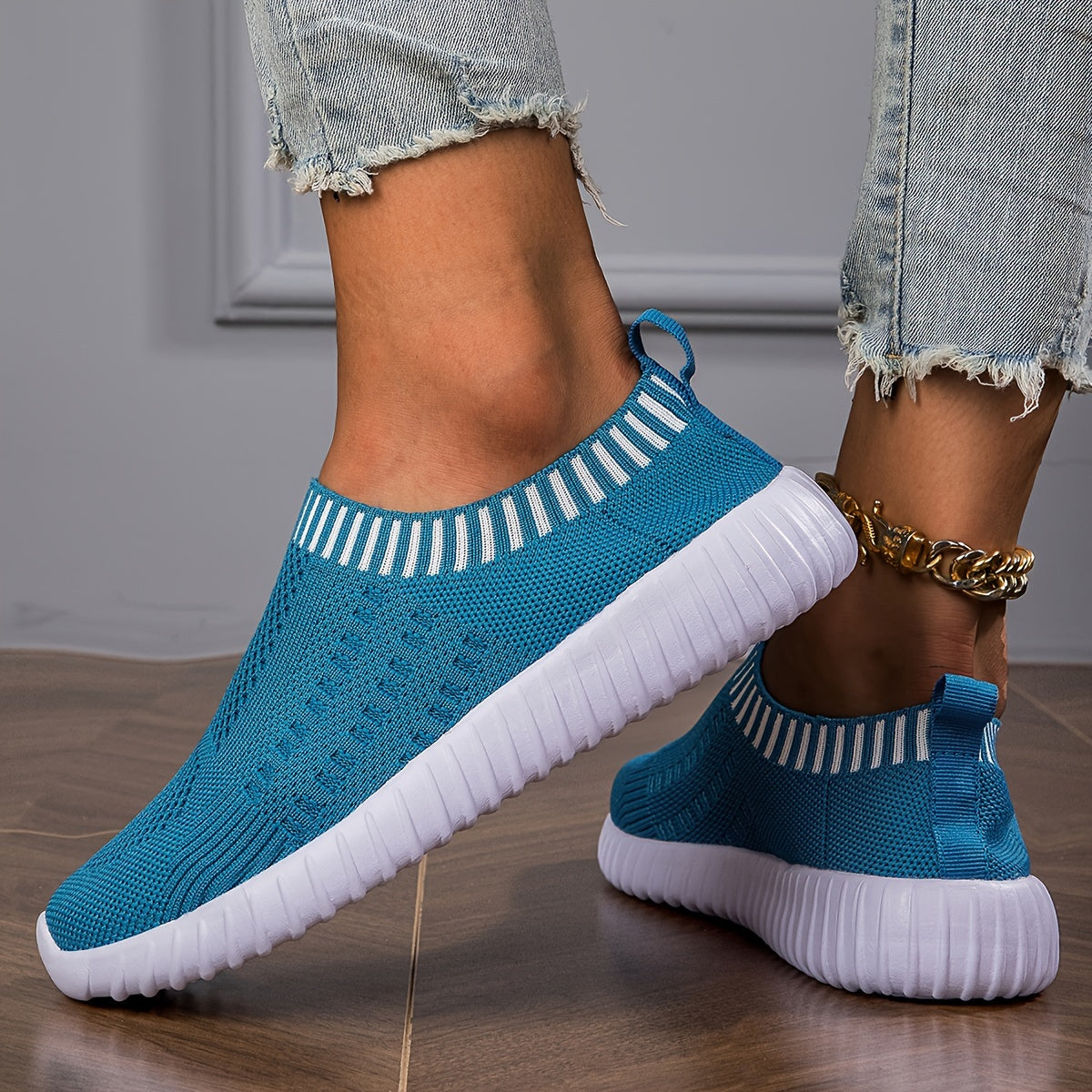 Women's Mesh Breathable Walking Shoes Lightweight Non slip