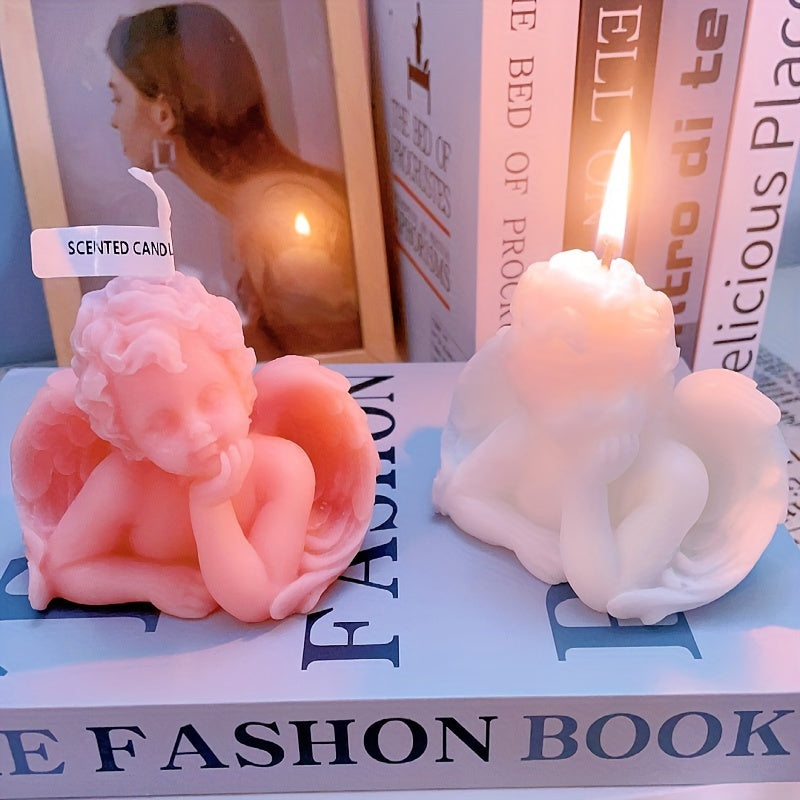 Angel Chin Support Aromatherapy Candle - Home & Outdoor Decoration