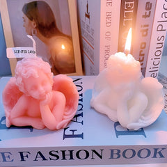 Angel Chin Support Aromatherapy Candle - Home & Outdoor Decoration