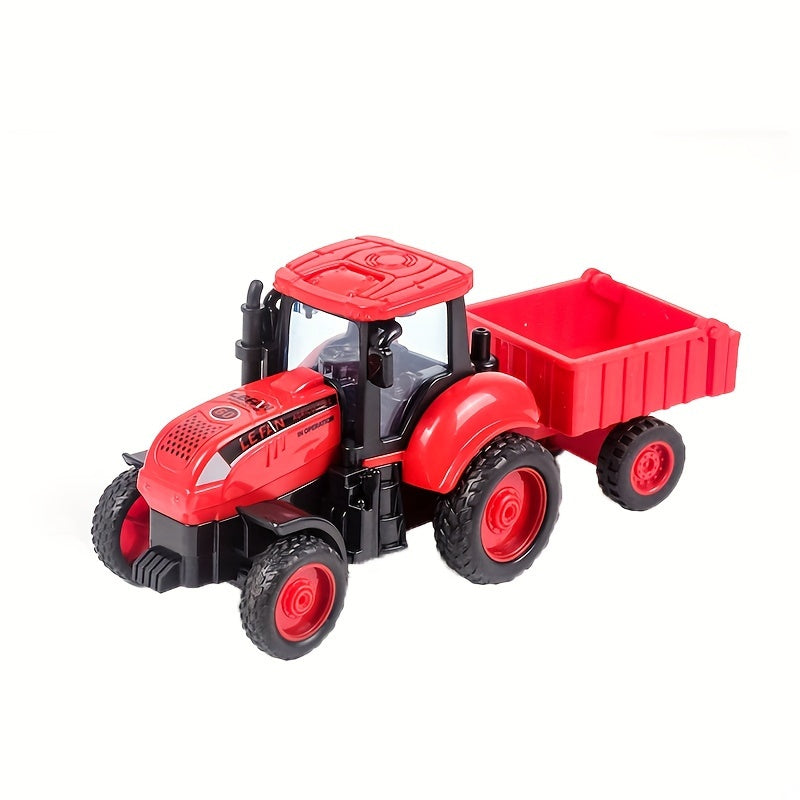 Inertia Agricultural Engineering Vehicle Toy Farm Farmer Car Toy