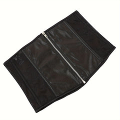 Lace Stitching Tummy Wrap Tummy Control Zipper Slimming Belly Belt