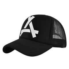 Men's Patterned Baseball Cap Mesh Adjustable Trucker Sun Hat