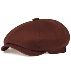 Men's Cotton Newsboy Hat