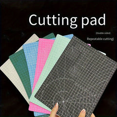 A4 Double Sided Cutting Mat Sewing Crafting Grid Line Cu