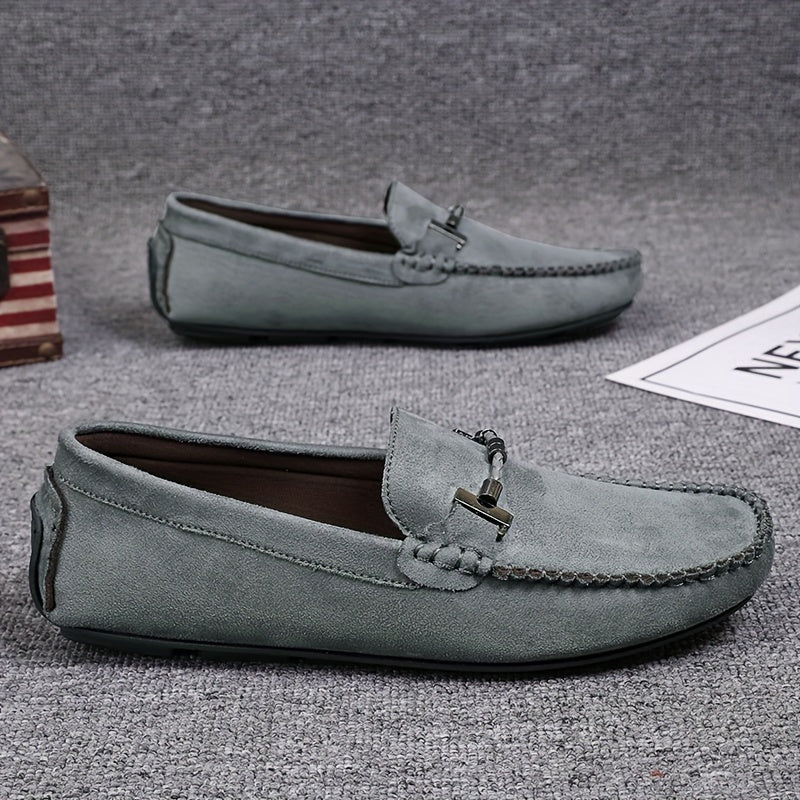 Men's Horsebit Loafer Shoes Casual Slip On Moc Toe Shoes