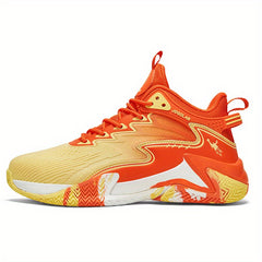 Men's Lace-up Sneakers Athletic Shoes Plus Sizes Breathable Basketball Shoes